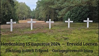 Herdenking 15 augustus 2024 [upl. by Bibah]