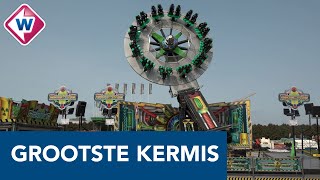 Den Haag heeft grootste kermis in coronatijd Er staat een paar kilometer hekwerk  OMROEP WEST [upl. by Kan]