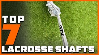 Best Lacrosse Shafts for Attack and Defense [upl. by Gnihc]