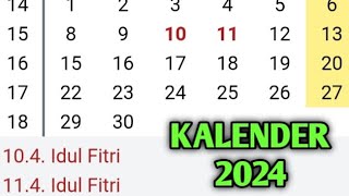 kalender 2024 [upl. by Johann722]