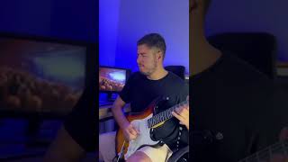 Final Countdown europethebandtv guitar guitarcover solo solocover [upl. by Atsyrk]