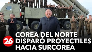 Corea del Norte disparó más de 200 proyectiles hacia Corea del Sur y la tensión es máxima [upl. by Ayotl]