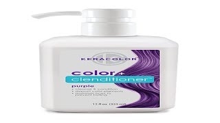 Keracolor Clenditioner Color Depositing Conditioner Colorwash  Instantly Infuse Color into Hair 15 [upl. by Hsirehc]