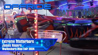 Extreme Matterhorn  James Rogers Offride  Tewkesbury Mop Fair 2024 [upl. by Kerns208]