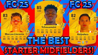 THE BEST STARTER MIDFIELDERS IN FC 25 [upl. by Warfore926]