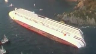 Costa Concordia affonda allIsola del Giglio [upl. by Yrrah]