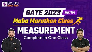 Measurements Marathon Class  GATE 2023 Electrical and Instrumentation Engineering  BYJUS GATE [upl. by Ramaj679]