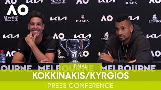 KokkinakisKyrgios Press Conference F  Australian Open 2022 [upl. by Borman]