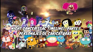 Night Dancer cantado por personajes de Caricaturas [upl. by Mcguire985]