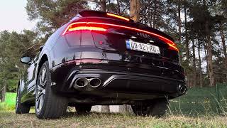 Audi SQ8 Exhaust sound [upl. by Yddeg948]