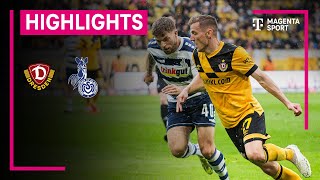 Dynamo Dresden  MSV Duisburg  Highlights 3 Liga  MAGENTA SPORT [upl. by Neeloc]