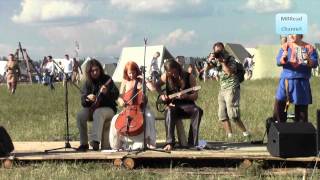 ACDC  Thunderstruck Balalaika Edition  Russian Folk Festival quotWariors Field 2013quot [upl. by Ardnoek]