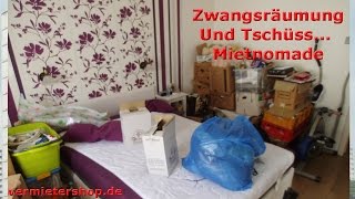 Zwangsräumung einer MietnomadenFamilie DokuSatire Vermietershopde [upl. by Annua98]