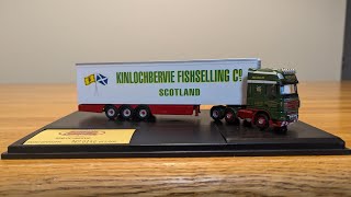 Oxford Diecast Haulage Company refrigerator Kinlochbervie Fishselling Co Scotland review 🏴󠁧󠁢󠁳󠁣󠁴󠁿 [upl. by Aletsirc]