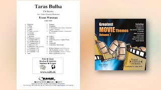 Frank Waxman Taras Bulba  Editions Marc Reift  for Orchestra [upl. by Alaek]