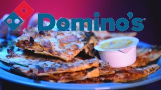 ASMR Intense Cold Dominos Pizza Pepperoni Bacon n Spinach  GARLIC BUTTER SAUCE 먹방 [upl. by Schwitzer]