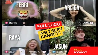 FEBRI LIVE BARENG JASUN ARLIDA DAN RAYA  SERU BANGET [upl. by Zales972]