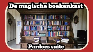 De magische boekenkast in de Pardoes suite Efteling 2024 [upl. by Lebezej]