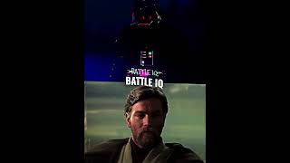 Darth Vader Vs ObiWan  battle [upl. by Hnim431]