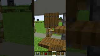 Minecraft redstone door 2x2 Tutorial minecraft [upl. by Hollerman]