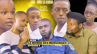 SERIE  LE MONDE DES MENSONGES EPISODE 5 Nouveau Film chrétien congolais MJS PROD ANAWINA Mai 2024 [upl. by Aiyotal]