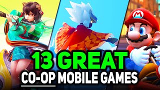 Top 13 COOP Mobile Games to Play With Friends in 2023  Best Android amp iOS CoOp Games [upl. by Aihsat]