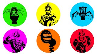 Skibidi Toilet Ultraman Ginga Victory Ultraman Geed Ultraman Z Siren Head Cho Cho Charles [upl. by Olen119]