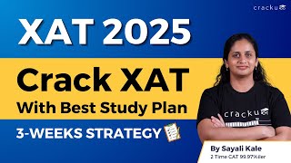 How to prepare for XAT 2025 🤔 Best Preparation Studyplan By Sayali Maam XAT 99998ler [upl. by Merrili]