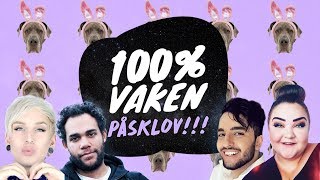 100 Vaken Påsklov med Felicia Bergström Kapten Riley Jimmie Star och Filip Dikmen [upl. by Adiv]