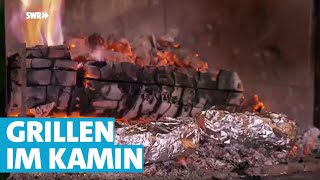 Grillen im Kamin  So gehts [upl. by Yelrahs]