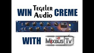 Tegeler Audio Crème Review amp GIVEAWAY Top Mix amp Mastering Bus Compressor EQ [upl. by Rabbaj]