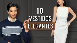 LOS 10 VESTIDOS MÁS ELEGANTES PARA FIESTAS Y EVENTOS  Kelvin Siso [upl. by Enutrof967]