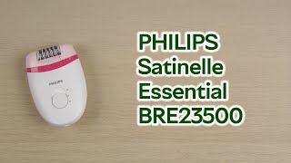 Розпаковка PHILIPS Satinelle Essential BRE23500 [upl. by Fattal796]