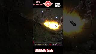 Mavinas Battle Fire Bowazon Vs Baal Uber diablo2resurrected [upl. by Samaj]