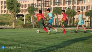 Master VS Bachelor Students Football Match in China  Jiangsu University of Science and Technology [upl. by Doloritas]