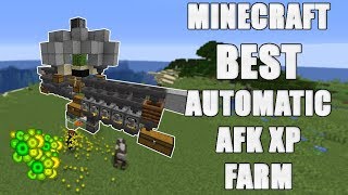 Minecraft BEST AFK XP farm 1144 TUTORIAL UNLIMITED XP [upl. by Rotsen]