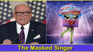 Watch Full Video Rudy Giuliani unmasking made Judges walk off in The Masked Singer Show [upl. by Atiuqad]