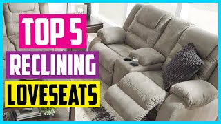 ✅Top 5 Best Reclining Loveseats 2022 Reviews [upl. by Liborio]