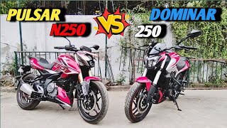 2024 Pulsar N250 Vs Dominar 2505 Points Comparison ₹30 K का Diff क्यों कौन सी Bike रहेगी Best [upl. by Odranreb55]