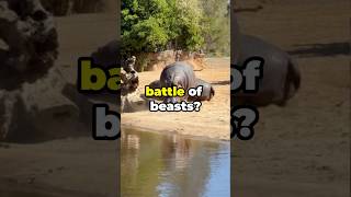 Hippo vs Crocodile Who Will Win [upl. by Otrebilif948]