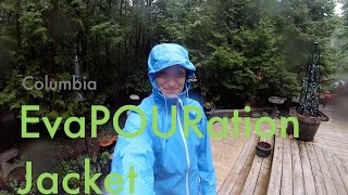 Columbia EvaPOURation Jacket  Tested amp Reviewed [upl. by Nolana]