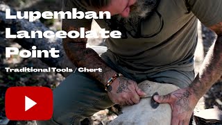 Lupemban Lanceolate Point  Traditional Tools Chert [upl. by Nyar588]