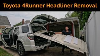 Toyota 4Runner Headliner Removal [upl. by Ralph]