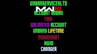 LIFETIME UNBAN TOOL MW3 RECOVER BANNED ACCOUNT AND ALL PROGRESS AFTER PERM BAN [upl. by Nnairrehs779]