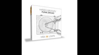 Handy Grooves FUNK DRUMS MIDI Loops promo 5 [upl. by Chasse]