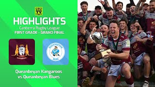 The Battle of Queanbeyan  2024 Canberra Rugby League Grand Final Highlights [upl. by Ainerol170]