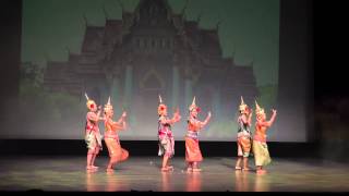 Thai Dances  Thailand  Macau International Youth Dance Festival 2012 [upl. by Assirac288]