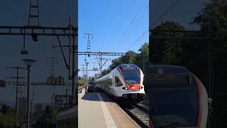 Einfahrt S1 in Rheinfelden🇨🇭 sbb cff ffs sbahn trainspotting railway schweiz shorts yt [upl. by Clauddetta323]