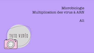 Microbiologie – Multiplication des virus à ARN [upl. by Jovia313]