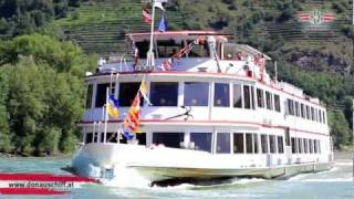 DDSG Blue Danube  Mit dem Schiff durch die Wachau [upl. by Anileve]